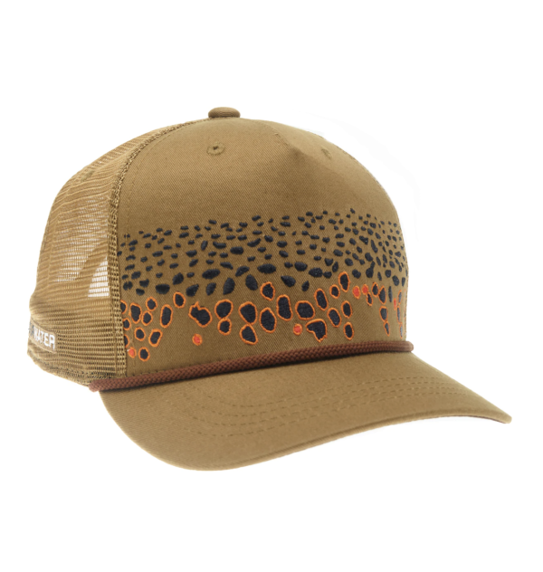Rep Your Water Brown Trout Skin 2.0 Hat BNSD51 5P
